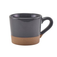 Kava Dark Grey Stoneware Cup